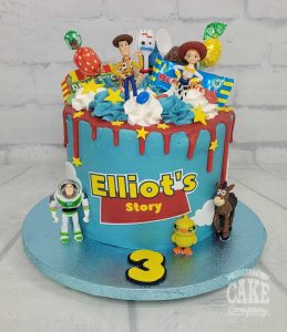 toy story drip cake - tamworth