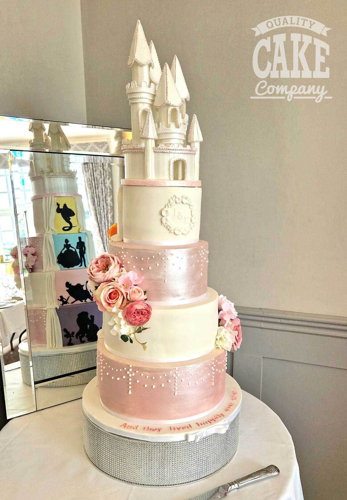 Reposted from @kitchenpastries Classic castle wedding cake fit for a  princess.. ! The brief was all white!! . . Our wedding cake yesterday… |  Instagram