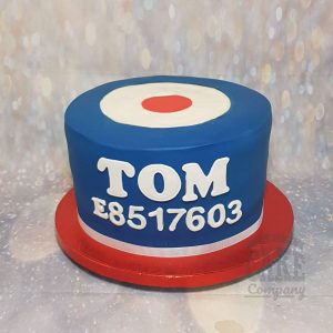 RAF badge occupation theme cake - tamworth