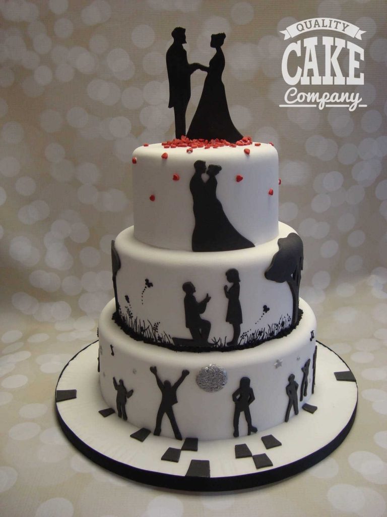 Three Tier Wedding Cakes Quality Cake Company