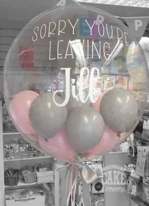 sorry you're leaving gumball bubble balloon - Tamworth