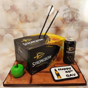 strongbow box novelty cake - Tamworth