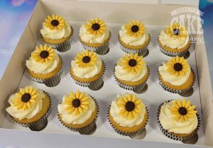 sunflower daisy cupcakes - Tamworth