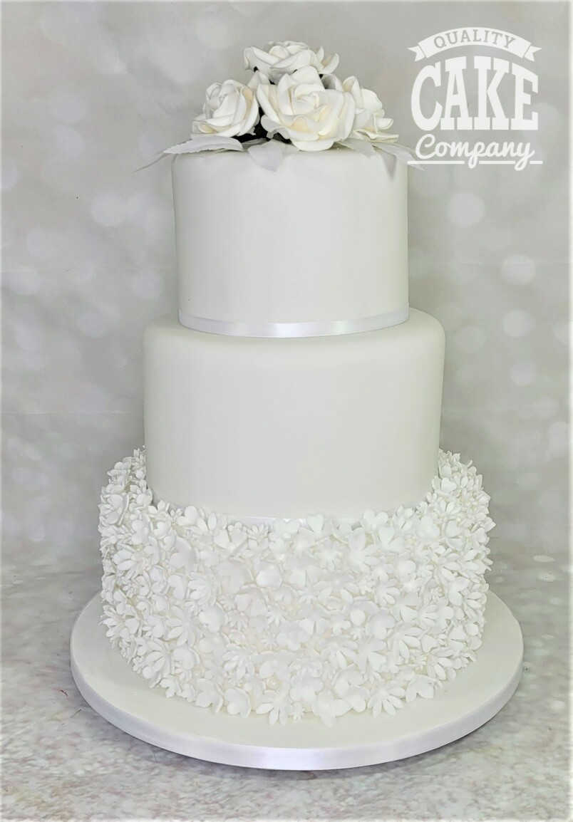 Ruffle Wedding Cakes - Quality Cake Company