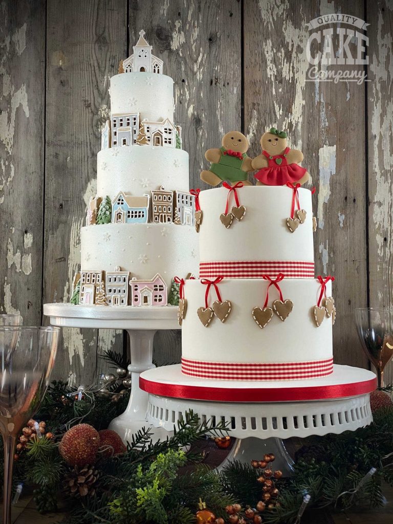 Winter themed wedding cakes Tamworth West Midlands Staffordshire
