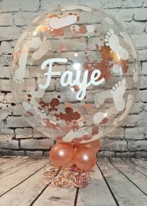 personalised baby shower bubble balloon - tamworth