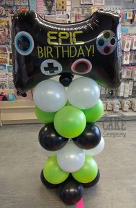 controller gaming theme balloon stack - Tamworth