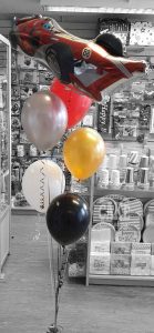 balloon mixed display F1 theme - Tamworth