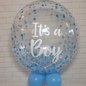 It's a boy bubble balloon - Tamworth