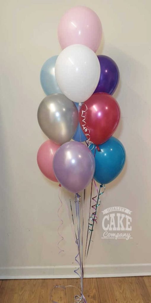 bunch of 10 bright latex balloons - Tamworth