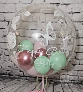 personalised pretty bubble balloon - Tamworth