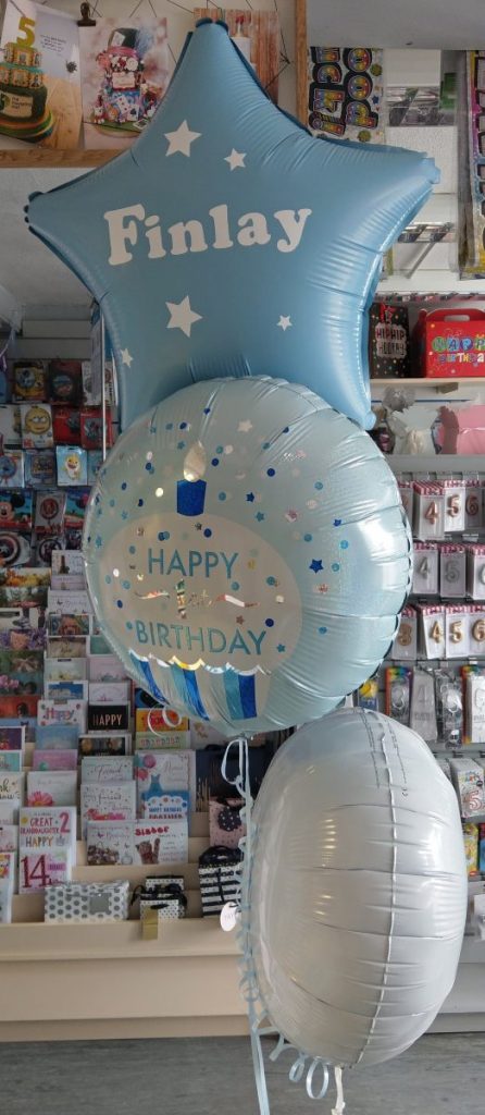 Personalised 1st hot sale birthday balloons