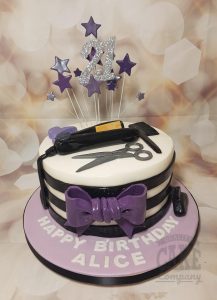 hairdreser theme birthday cake - Tamworth