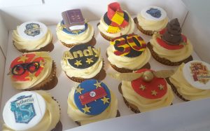 harry potter theme cupcakes - Tamworth