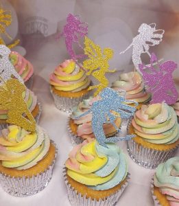 fairy theme cupcakes - tamworth