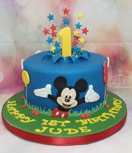 mickey mouse inspired cake - Tamworth