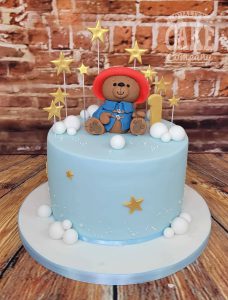 Paddington bear stars birthday cake - tamworth