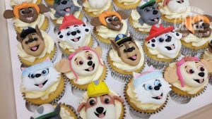 paw patrol cupcakes - tamworth