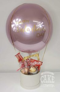 valentine's day hot air balloon gift treats - tamworth