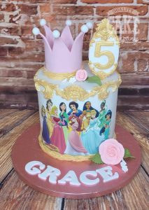 Princess disney crown cake - Tamworth
