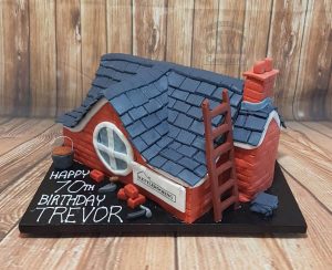 roofer novelty cake - Tamworth