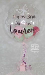 pastel pretty 30th bubble gumball balloon - Tamworth