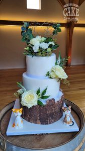 rustic bark and fresh flower wedding with cats Tamworth West Midlands Staffordshire