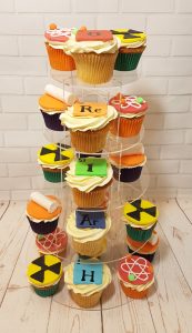 science theme cupcakes - Tamworth