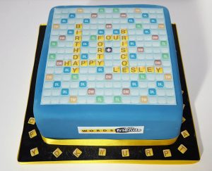 words with friends photo cake - tawmworth