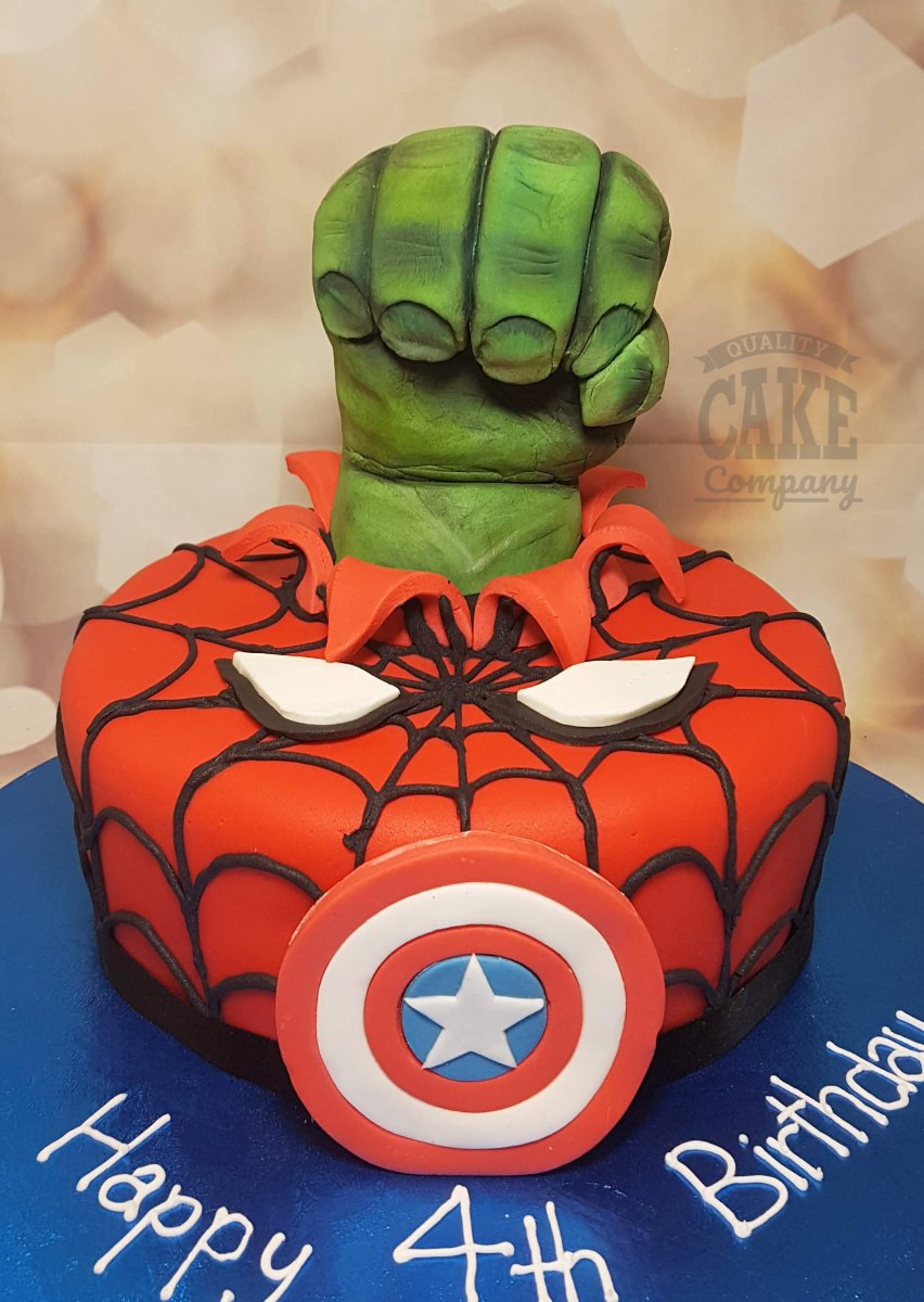 Marvel Superhero Cakes| Order Captain America Cake Online in Gurgaon