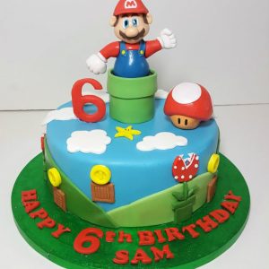 Super mario theme cake - Tamworth