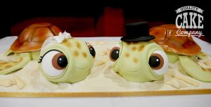 two turtles novelty wedding cake Tamworth West Midlands Staffordshire
