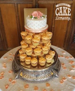 wedding-peach-cupcakes Tamworth West Midlands Staffordshire