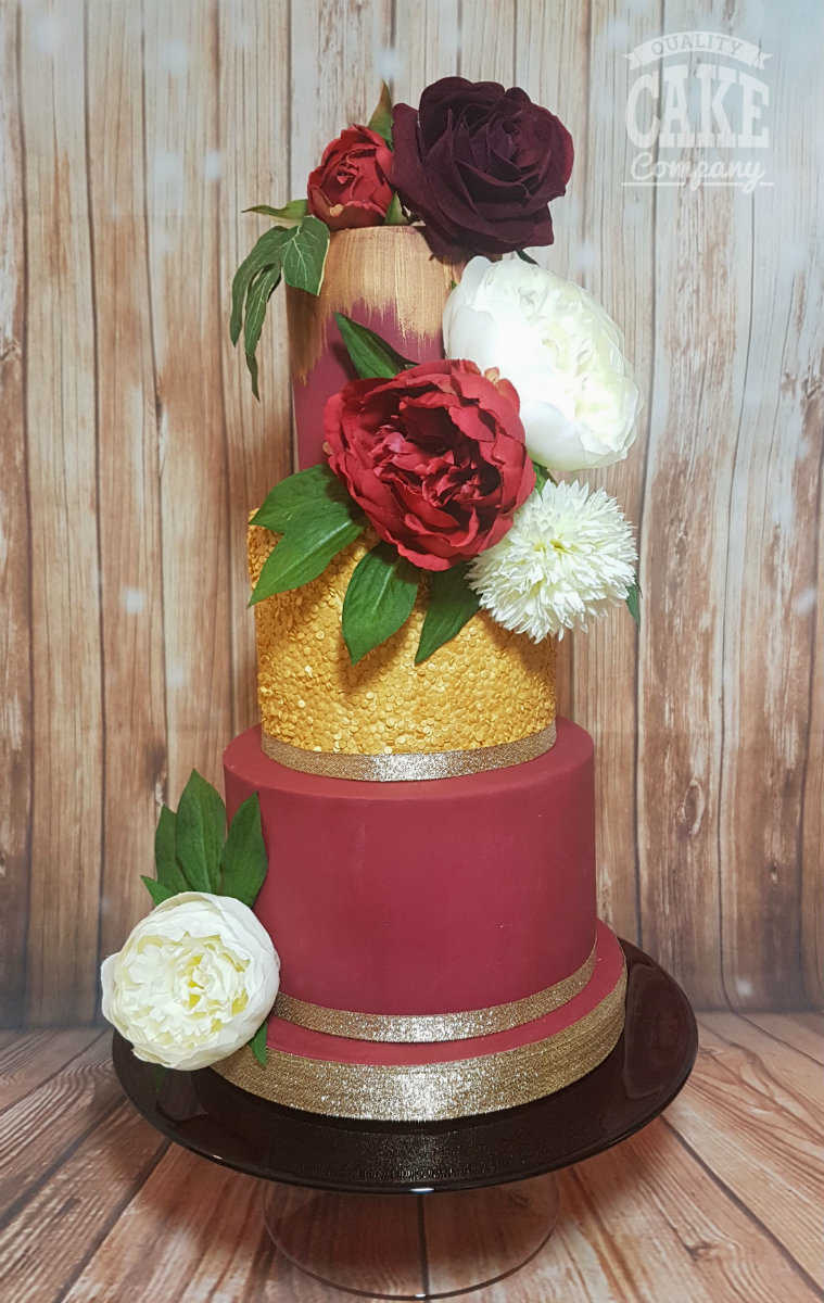 Colourful Wedding Cakes - Quality Cake Company