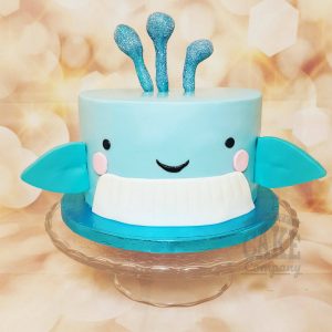 cute whale cake - tamworth