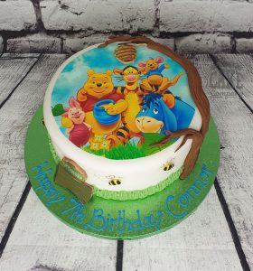 winnie the pooh photo cake - Tamworth