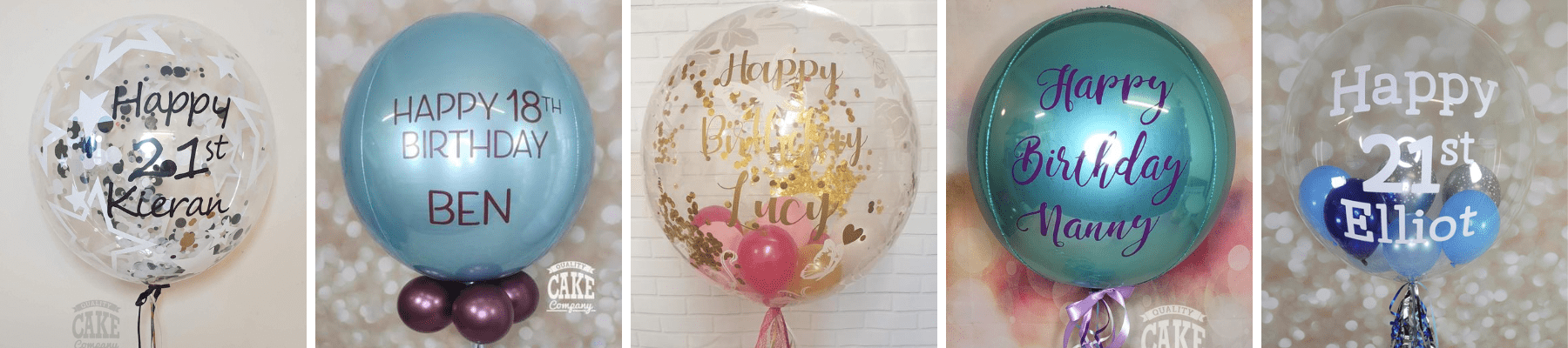 A Guide to Personalised Balloons - Quality Cake Company