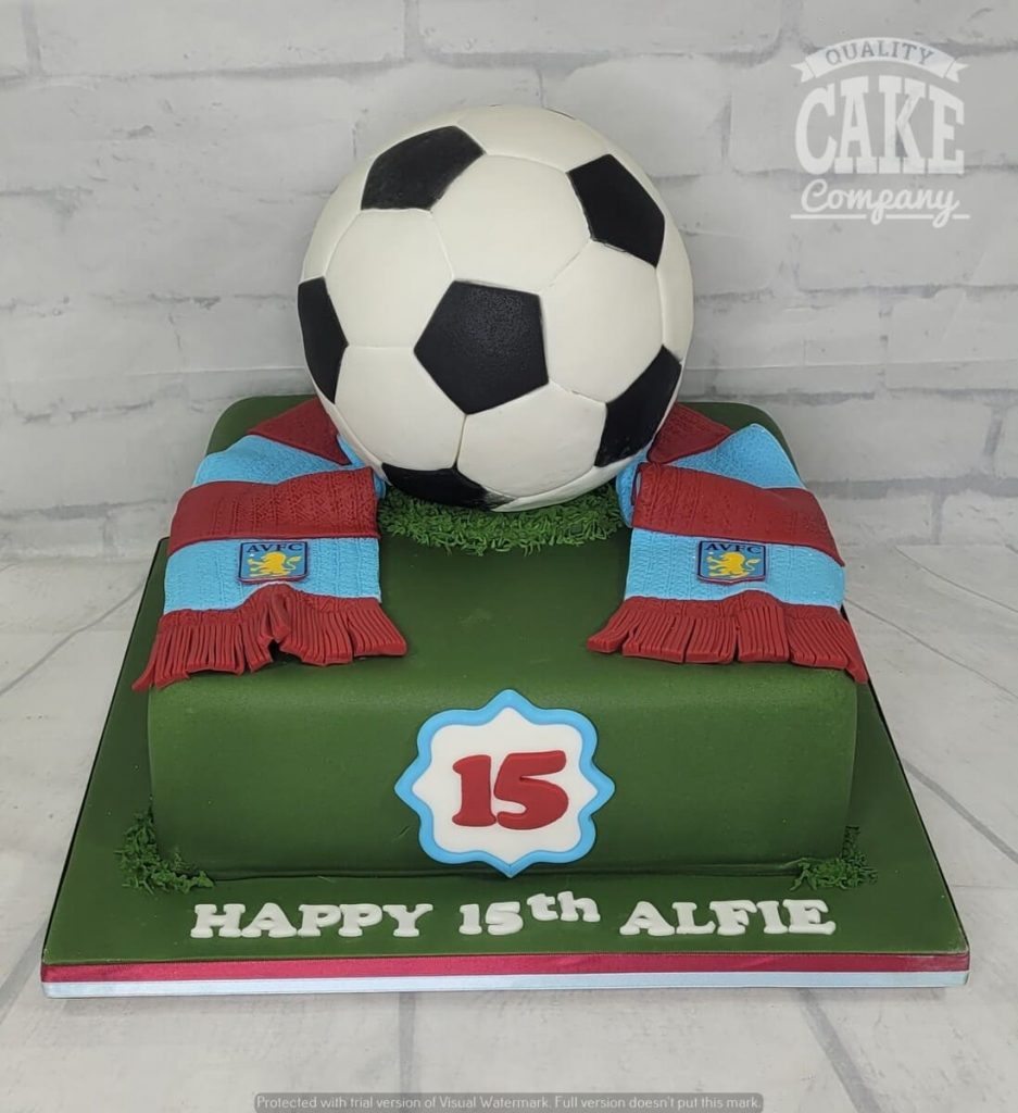 Football Birthday Cakes - Quality Cake Company - Tamworth