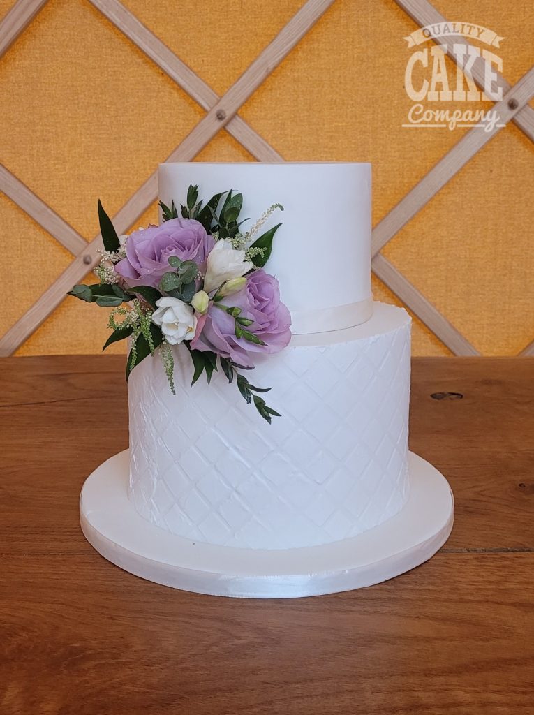 Two-tier Wedding Cakes - Quality Cake Company