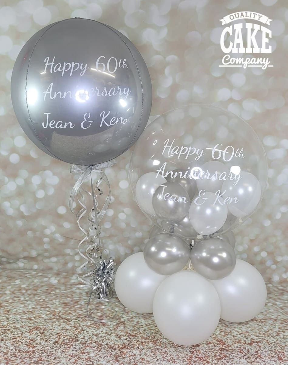 60th Anniversary Balloons Party