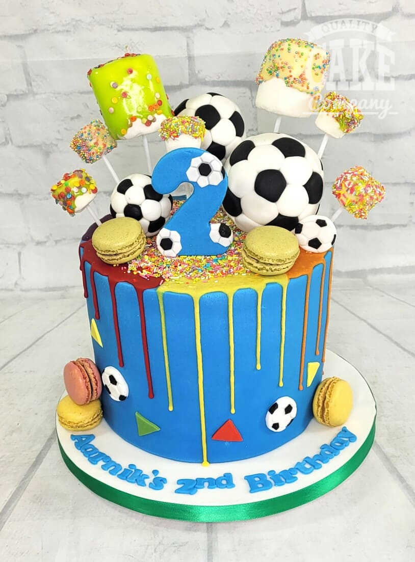 The Ferin Bakes - A simple football theme cake!⚽ . .... | Facebook