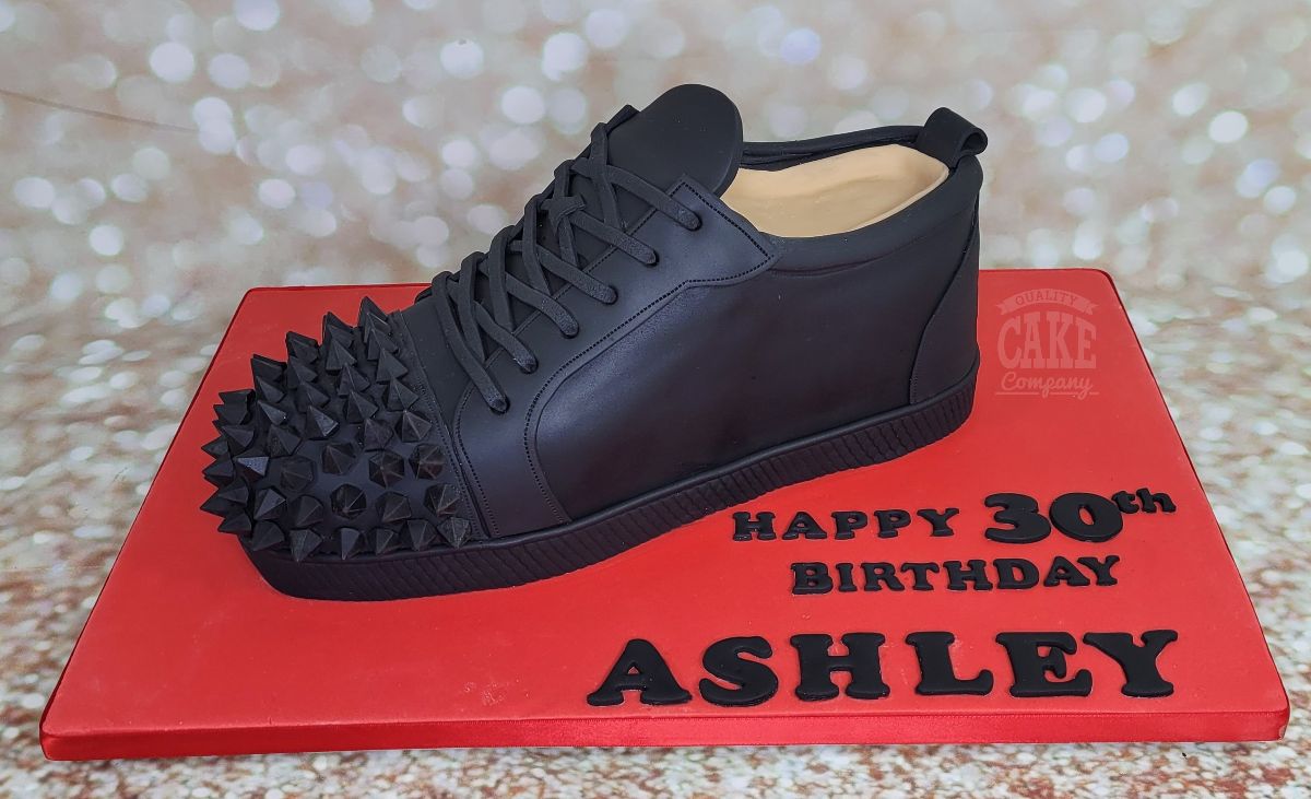 Louis Vuitton Shoe Box Cake 