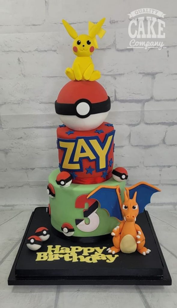 DIY Pokemon Cake - Surprise Pinata Pokeball Cake - Red Ted Art - Kids Crafts