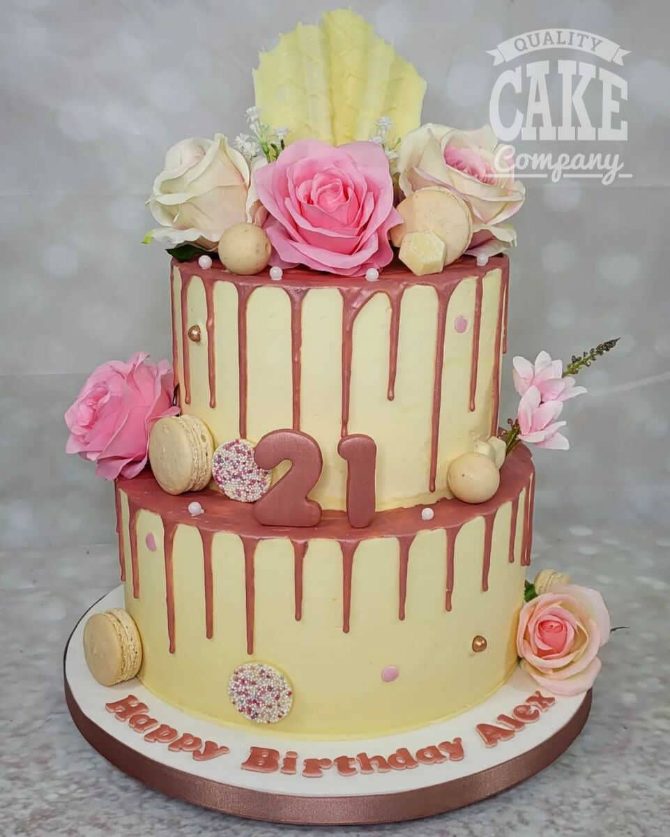 21st Birthday Cake idea Inspired by Michelle Cake Designs | Inspired By  Michelle