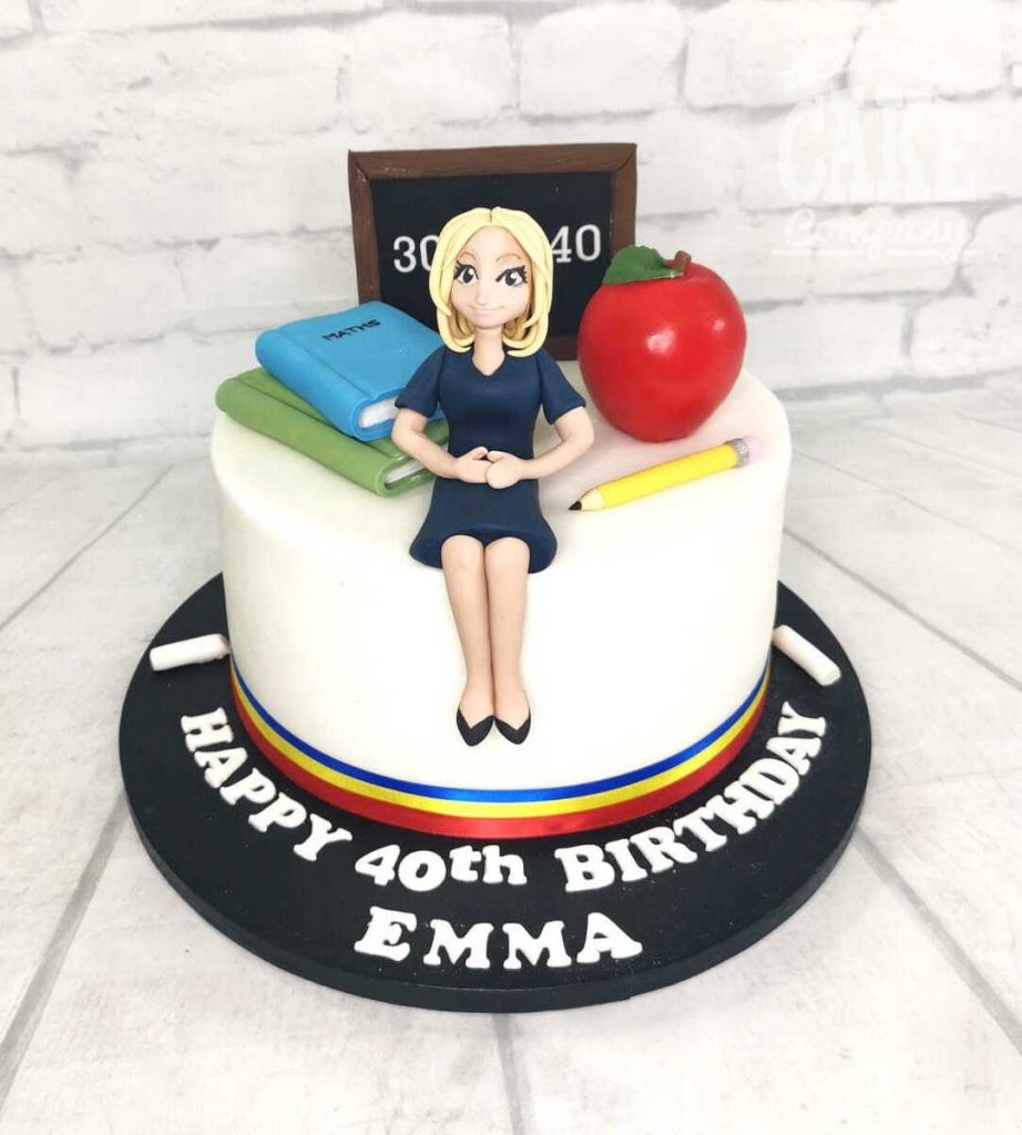 Cool Homemade Teacher Appreciation Cake Design