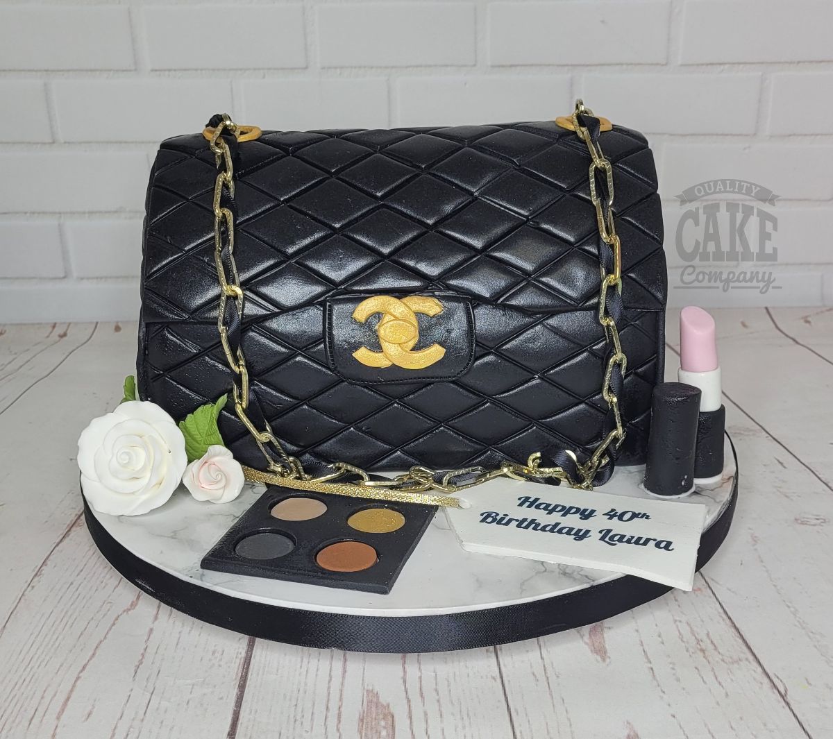 Purse Cake with Buttercream Icing