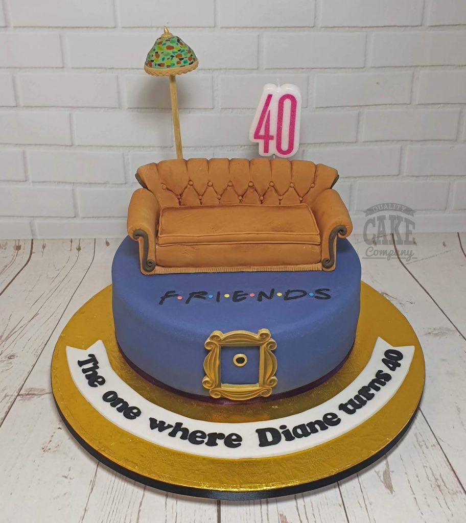 48 Super Tv Shows Birthday Friend Cake Ideas | Friends cake, Friends  birthday cake, Birthday desserts