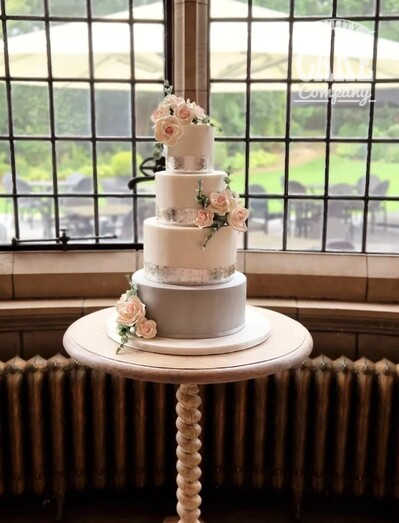 4 tier wedding cake template