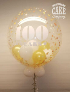 Corporate gumball bubble balloon to celebrate 100 years - Tamworth
