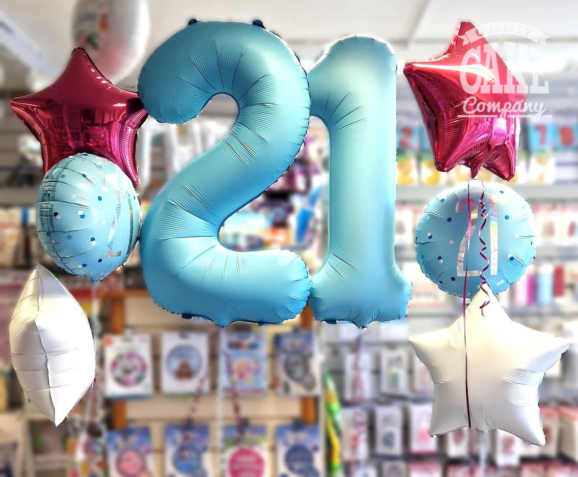 21st Birthday Balloons Decorations